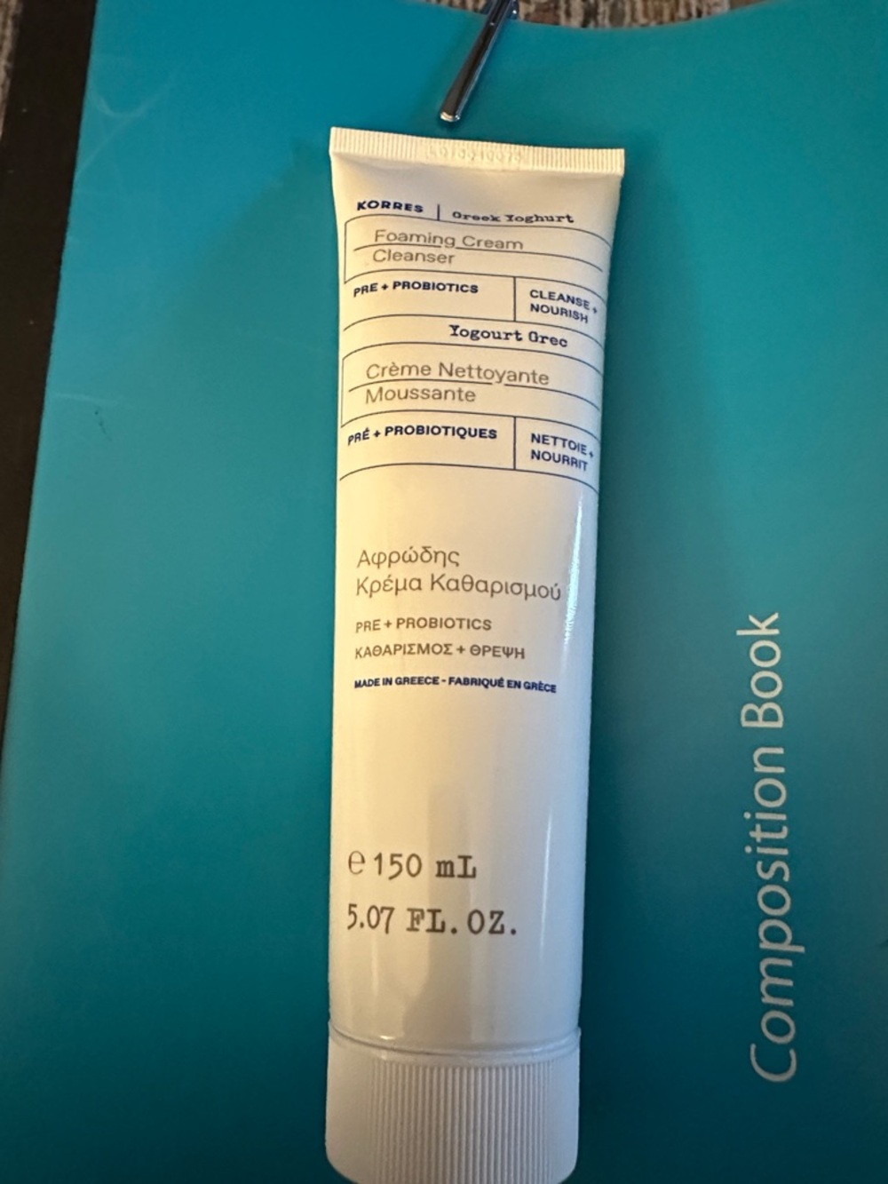 Korres White Foaming Cream Cleanser Tube